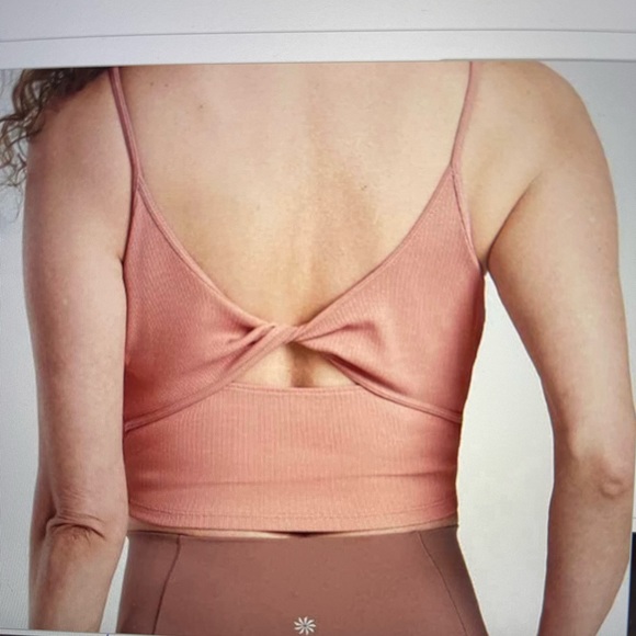 Athleta Powervita Ribbed Twist back tank - Picture 2 of 5